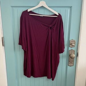 BloomChic Deep Burgundy Women's Blouse